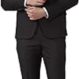 van heusen Men's Polyester Blend Three Piece Suit-Dress Set-picture-29