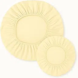 Baby Lamp Shade Cover - Soft Light for Night Feeding, Eye Protection, Prevents Direct Glare , Easy to Install (Beige-35% Shading, (27-41CM)+(41-58)CM)-picture-15