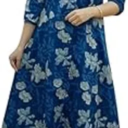 khushank Women's Tie Dye Print A-line Rayon Kurta Pant Set-picture-41