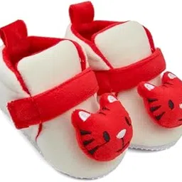 neska moda 6 To 12 Months Baby Boys & Girls Animal Face Booties -BT5026-picture-14