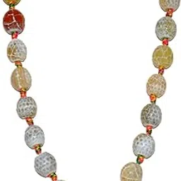 gehna jaipur Multi Color Onyx Gemstone Round Shaped Bead Strand-picture-37