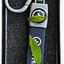 Leather Keychain Compatible with Ather Energy | Ritza Scooty | Embossed Logo Design | Scratch-Free Design for Bikes | Scooty Keys-picture-31