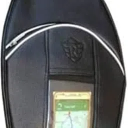 CAPE SHOPPERS Tank Cover Strap for Royal Enfield Classic Desert Storm Electra Bike (Black, 15 L)-picture-14