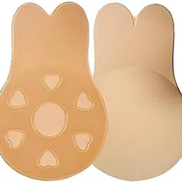 Generic Women's Silicone Lightly Padded Wire Free Nipple Pad Bra-image-59
