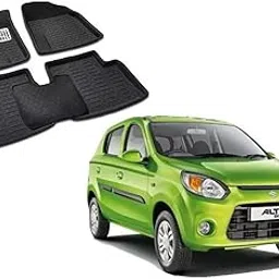 Auto Addict 3D Mats CAR Black Color for Maruti Suzuki Alto 800-picture-13