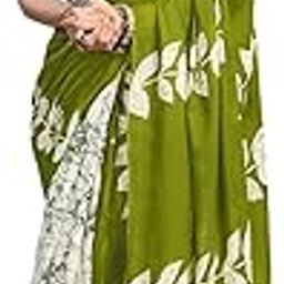 satrani Women's Pure Cotton Printed Ready To Wear One Minute Pre Stitched Saree with Unstitched Blouse Piece-picture-40