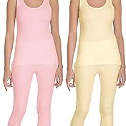 selfcare Women Poly Cotton Thermal Top and Pyjama Set (Pack of 2 Set)-picture-20