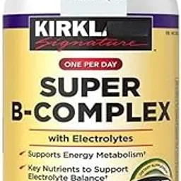 Kirk+land Signature Super B-Complex with Electrolytes, Tablets, 500 Count, Vitamin B Complex, Energy Support, Antioxidant Support, Daily Use-picture-11