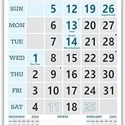 Vivid Print V823 english 14x20" 12 sheets monthly wall calendar-picture-10