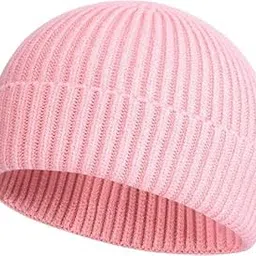 gajraj Swag Wool Knit Cuff Short Fisherman Beanie for Men Women, Winter Warm Hats-picture-39