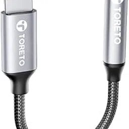 Toreto Lightning to 3.5 mm Headphone Jack Adapter for iPhone, Aux Adapter Converter Dongle Audio Cable Compatible With iPhone 14 13 12 11 X XS 8 7-picture-39