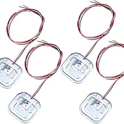 OUNONA 4pcs Body Weighing Sensors for Palm Postal Fishing and Scales Silver Electronic Load Cell Replacement-image-22