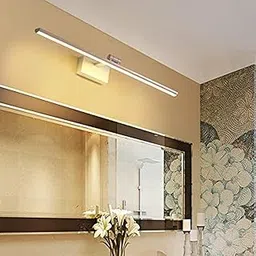 Gesto 6W Straight Shape Led Mirror Picture Wall Light- Dressing Table Lights | Vanity Lights for Wash Basin | 12 Inch Wall Spotlight for Painting,Scenery,For Display Art Work( White, 3000K )-Pack of 1-picture-30