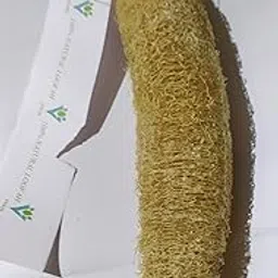 Long Natural Loofah Sponge Body Scrubber | Organic, Chemical-Free, Eco-Friendly Bathing Sponge for Men & Women (25-30cm, Pack of 1)-image-53