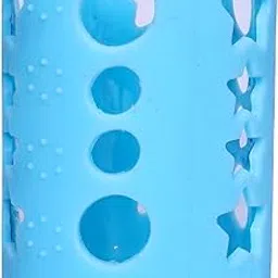 THE LITTLE LOOKERS Baby Feeding Bottle Silicone Warmer Cover/Sleeve Holder/Insulated Protection for Newborns/Infants/Babies (Pack of 1) (Blue,120ml)-picture-19
