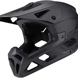 MERISHOPP®Full Face Bike Helmet Adjustable Head Protective Bicycle Helmet Black|Sporting Goods | Cycling | Helmets & Protective Gear | Helmets-picture-59