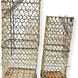 DSOM Rat Trap Cage | Mouse, Rat Catcher Cage | Stainless Steel Chuha Pinjra | Pack of 2(Small and Big)-picture-25