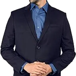 grado Blazer for Men's Black Coat for Men Stylish Single Breasted Formal Regular Regular Fitted Casual Full Sleeves Solid Latest Suit Coat for Wedding Party Office Wear-picture-47