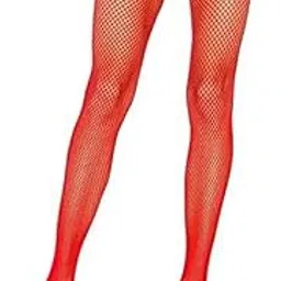 Women's Top Lace Sexy Thigh High Fishnet Stockings with Silicon Lace Free Size For Girls & Women-image-48