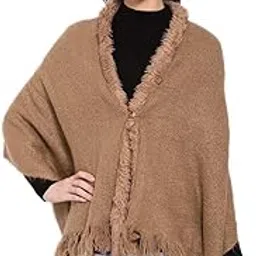 513 Women Acrylic Fine Soft Solid Tasselled Border Stole, Shawl, Scarf, Wrap-picture-37