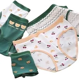 confinest Women's Seamless Hipseast Pack of 5 (in, Alpha, XL, Regular, 5, Green, White Green,White Cream,Green Cream,WHITEWITH Green LINE)-picture-11