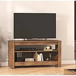 CASPIAN Engineered Wood Wooden TV Entertainment Unit (Wooden Brown) | 48 Inches TV Stand/Panel for Bedroom & Living Room with Storage | Media Console Table with 3 Shelves for Set Top Box & Decor-picture-10