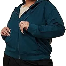 max Women's Cotton Blend Hooded Neck Sweatshirt-picture-38