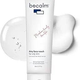 Becalm Daily Salicylic Acid Face Wash for Oily Skin | Airy face wash for Men & Women | Non-drying, Soap & Sulphate free | Oil, Acne, Dullness, Pore control | Microbiome friendly | With Quaternium - 73 & Prebiotic | No fragrance-picture-43