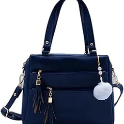 evolic Women Blue Hand-held Bag (pampam blue sling bag-picture-43