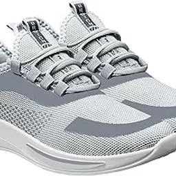 bruton Running Shoes Sport Shoe for Men & Boy's- Grey, UK 9-picture-10