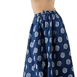 Skirt Palazzo for Girls | Traditional Ethnic Wear Palazoo for Women Stylish Latest | Relaxed Fit Bottom Wear Casual Palazo for Woman & Girls | Rayon,-image-4