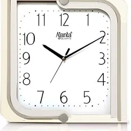 Ajanta F-Series 10 Inches Analog Wall Clock for Home and Offices, Analog Wall Clock (White), Plastic-picture-16