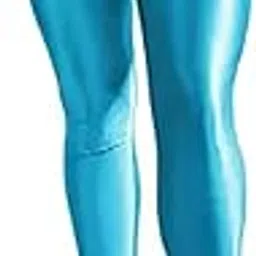 cron New Trend Shiny Churidar Leggings for Women and Girls (Pack of 1) (XXL, Sky -Blue)-picture-49