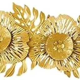Bnf® Flower Metal Wall Decor Creative Wall Decoration for Cafe Office Dining Room Gold | Home & Garden | Home D?©Cor | Figurines-picture-28