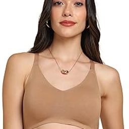 tweens Invisi-Fit Cotton Spandex Non-Padded Bra | Elastic-Free Bottom Band & Armholes | Hidden Concealar | Internal Gripper on Side Wings |Soft & Breathable Cotton-picture-1