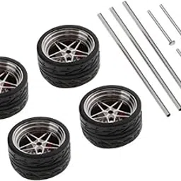 BNF®1/64 Scale Vehicle Wheels for Car Models Car Accs Adult Toys A7|Toys & Hobbies | Diecast & Toy Vehicles | Cars, Trucks & Vans |4 Pieces Wheels-picture-11