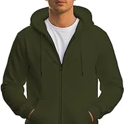 xenovaurban Zipper Hoodie for Men/Women | Unisex fit Cotton Fleece Hooded Sweatshirt - Zipper-picture-25