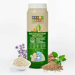 Herby Angel Talc Free Baby Powder - For Babies & Kids, Baby Powder For Kids, Baby Skin Care, Hypoallergenic, Talc Free Powder, Heals Diaper Rashes, Quick Moisture Absorbing, 100 GM (Pack of 1)-picture-33