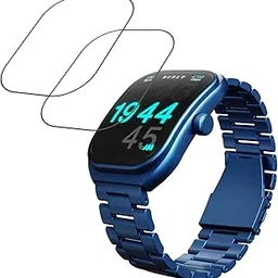 BOULT Trail Compatible Smartwatch Screen Protector Flexible Unbreakable Scratch resistance (Flexible Screen Protector) (Pack of 02)-picture-42