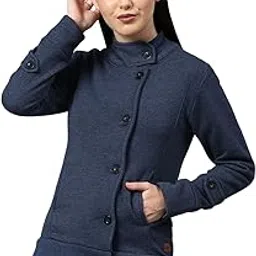 campus sutra Cotton Women Standard Length Jacket-picture-16