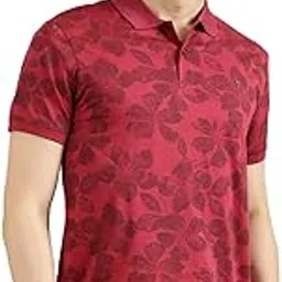 joven Mens Printed Polo Neck Half Sleeve Regular Fit Mercerised Cotton T-Shirt-picture-25