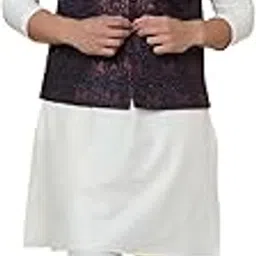 see designs Men's Mandarin Collar Woven Jacquard Nehru Jacket-picture-52