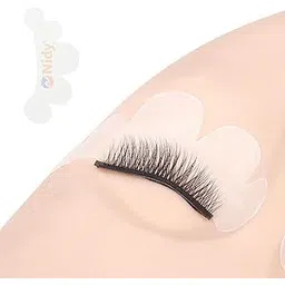 Nidy® 100Pcs Disposable DIY Dry Cloud-shaped eyelash Patch Mask Sheets without Any Cosmetic Product, Use NonWoven Under Eye Care Pads with Dark Circle Cream/Lotion/Gel/Fruit for Facial/Therapy/Relaxation/Moisture Retention-All SkinType-picture-32