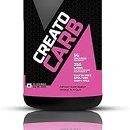 TMG Pro Creato Carb Protein Powder 500g | Carbs per Serving | Muscle Gain & Recovery | Gluten-Free | Pre/Post Workout Formula (Mango Flavour, 500gm)-picture-65