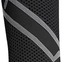 Merishopp Wrist Sweatband Soft Elastic Tennis Wrist Band for Exercise Working Out Yoga Black Gray-image-58