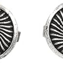teejh Adira Silver Oxidised Toe Ring-picture-22
