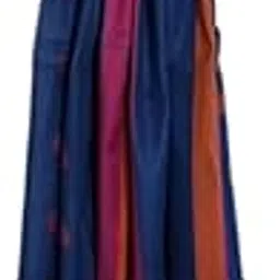 Tipu Handloom | Women 's Linen Cotton Blend Jacquard Gol Butta Weaving Bhagalpuri Dupatta [Stole] With Pompom and 2.5 Mtr_Free Size image 1