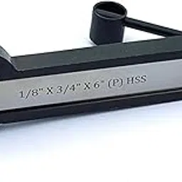 Straight Shank Lathe Cut Off Parting Tool Holder With HSS Blade (Blade 1/8" x 3/4" x 6")-picture-28