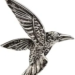 tripin Lapel Pin For Men Suit Unisex Brass Classic Eagle Shape Brooches Party French Cuff Shirts Shirt Suit Blazer In A Box (Silver) Tscpsil1766-picture-27