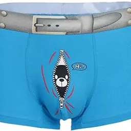 Mens Fun Bear Print Boxers Underwear Bulge Pouch Underpants Shorts XL Blue|Clothing Shoes & Accessories | Mens Clothing | Underwear-image-21